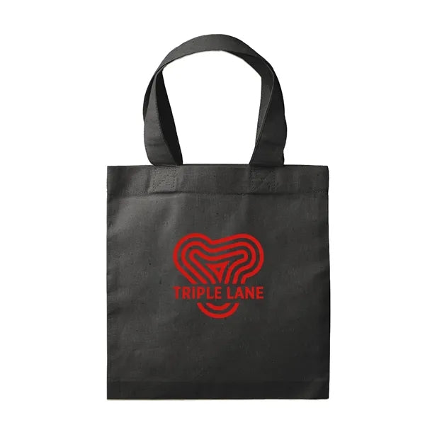 Square Natural Cotton Fiber Gift Bag (1 Color Imprint)