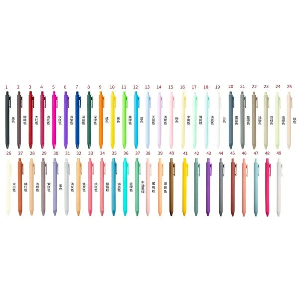 STEPABC Candy Color Plastic Ballpoint Pen