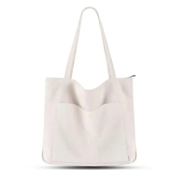 Women Corduroy Tote Bag