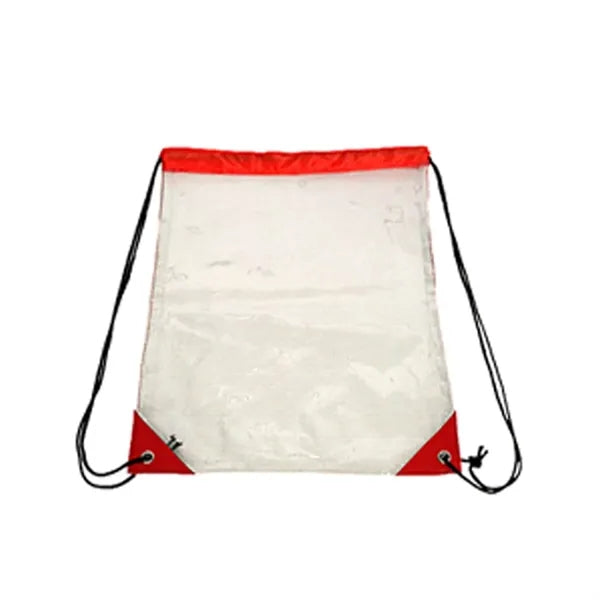 PVC Clear Drawstring Bag