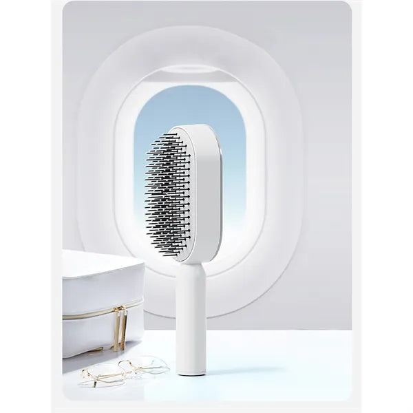 Self Cleaning Air Cushion Massager Comb