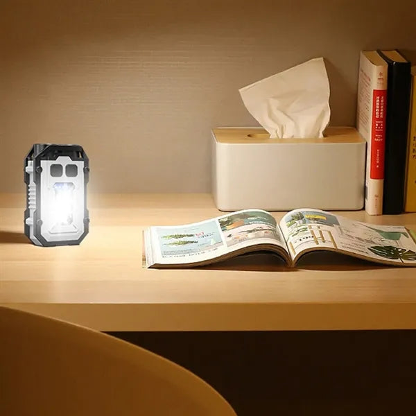 Multi Function ABS Keychain Flashlight for Outdoor