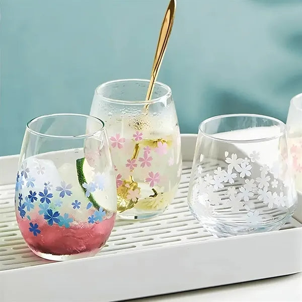 12oz Color Changing Glass Cup Heat-Resistant & Durable