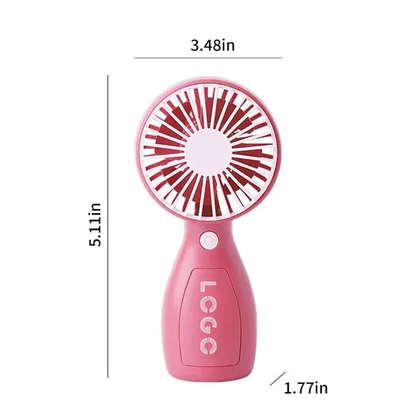 Handheld USB Rechargeable Mini Fan
