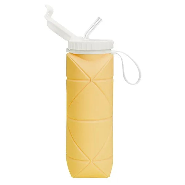 Foldable Silicone Kettle With Straw