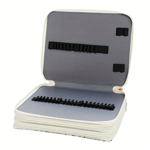Portable 120 Slots Pencil Case Organizer