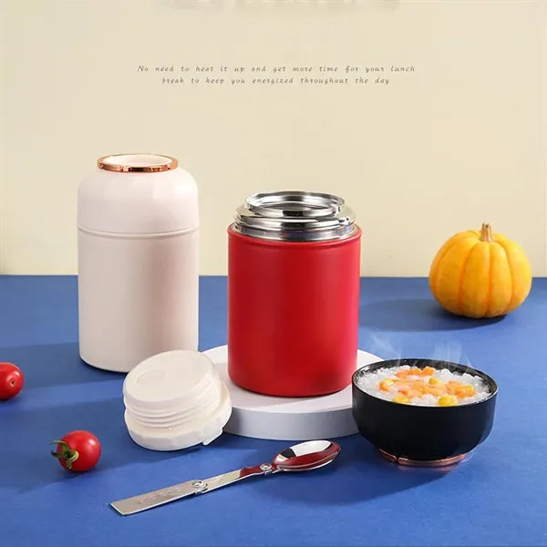 Stainless Steel Large Capacity Water Bottle And Lunch Box
