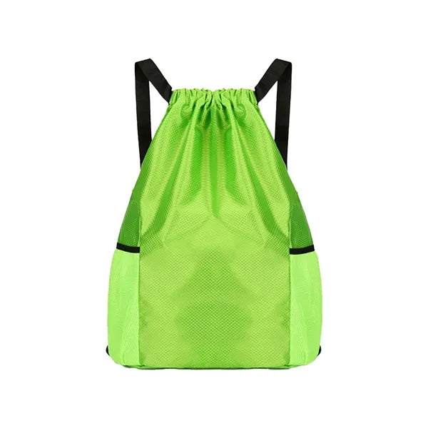 Oxford Cloth Drawstring Backpack Sports Storage Bag