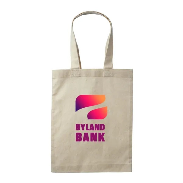 Rectangle Natural Cotton Fiber Gift Bag (Full Color Imprint)