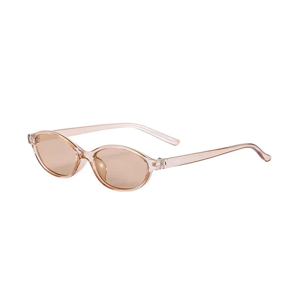 Retro Oval Cat Eye Sunglasses