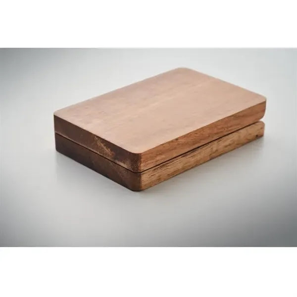 3 IN 1 USB Cable Set with Acacia Wood Box