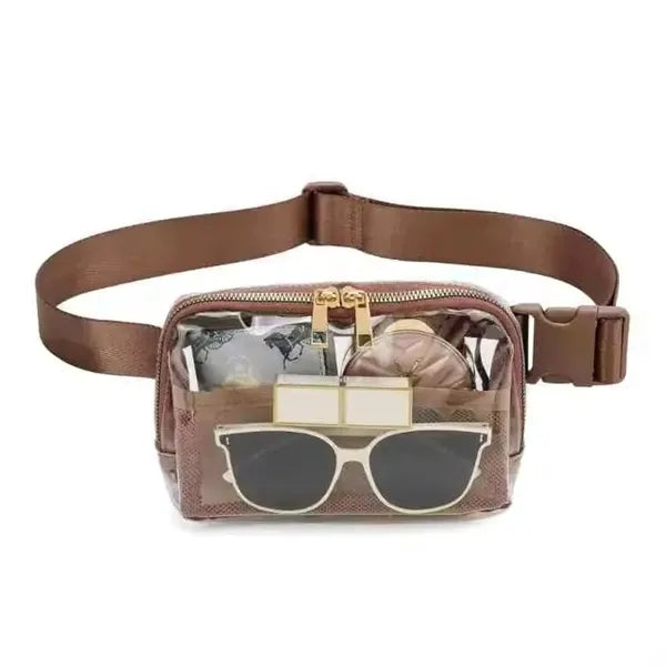 Clear Bag Stadium Approved Crossbody Fanny Belt Pack Unisex