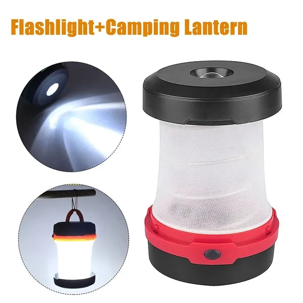 Solar-Powered LED Camping Lantern