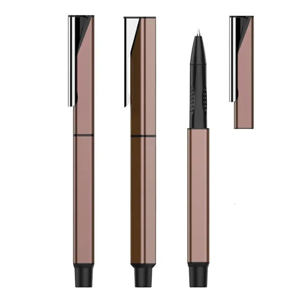 Sleek Square Aluminum Business Gel Pen