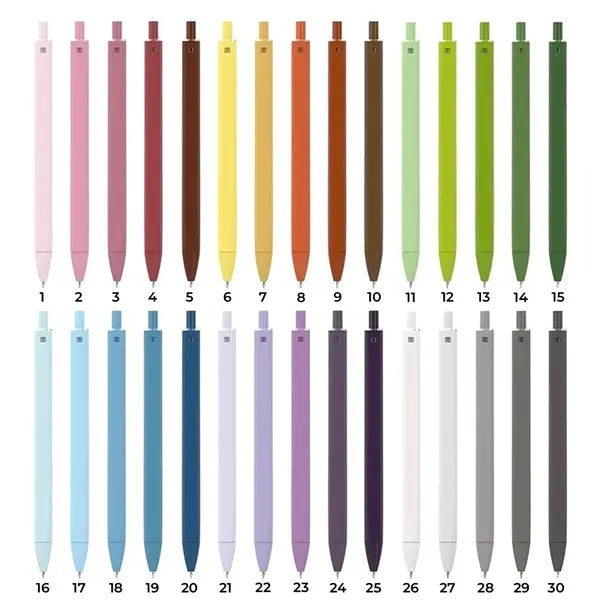 Minimalist Soft-Touch Click Gel Pen