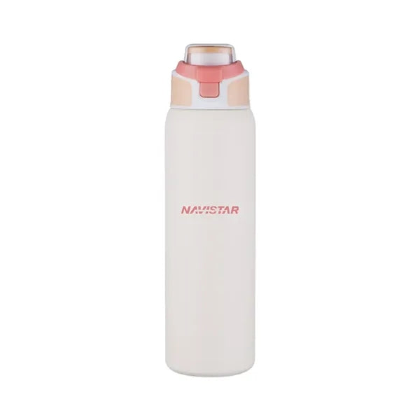 28 Oz Stainless Steel Vacuum Bottle with Easy Carry Handle L