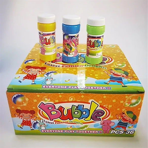 1.7oz Kids Plastic Bubble Solution Bottles DIY Storage