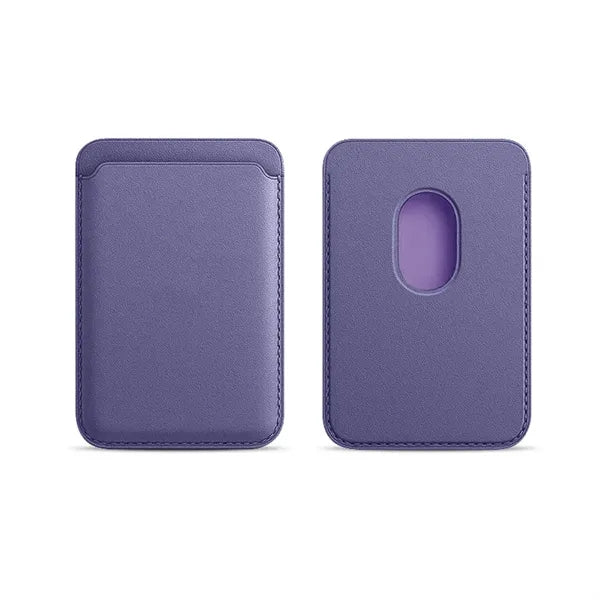 PU Leather Magnetic Card Wallet Holder