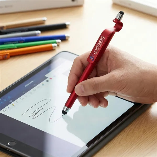 Phone Stand Stylus Gel Ballpoint Pen