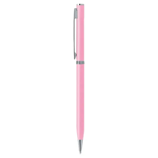Union Printed - Pink Stick Twist Metal Pen