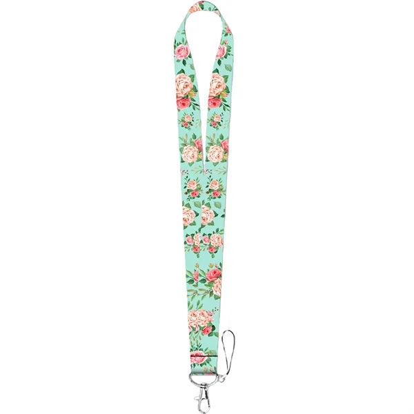 Patterned Lanyard Keychain