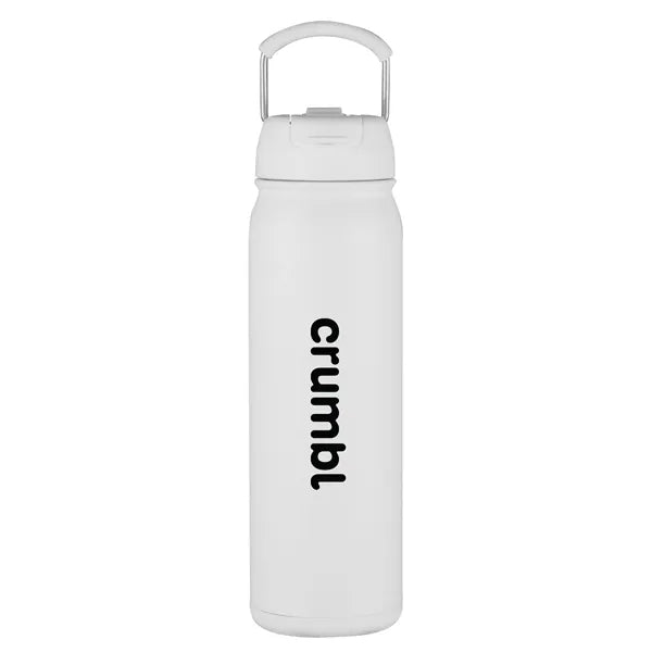 24 oz Vacuum Bottle with SS Carry Handle, RSS Liner
