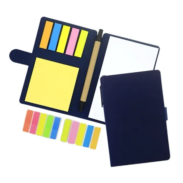 Eco-Friendly Spiral Notepad Recycled Sticky Notes