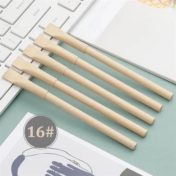 All-Paper Kraft Tube Ballpoint Pen