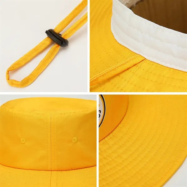 Sublimation Bucket Hat With Wide Brim