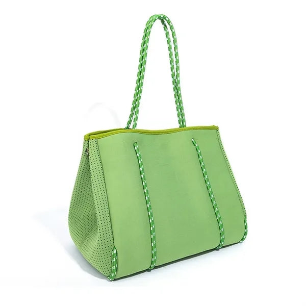 Neoprene Multipurpose Beach Bag Tote with Inner Pocket