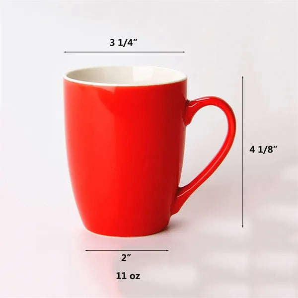 11 Ounce Glossy Ceramic Mug