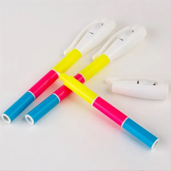 Invisible Ink UV Marker Purple Light Spy Pen Gift