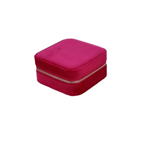 Velvet Jewelry Box for Travel & Storage