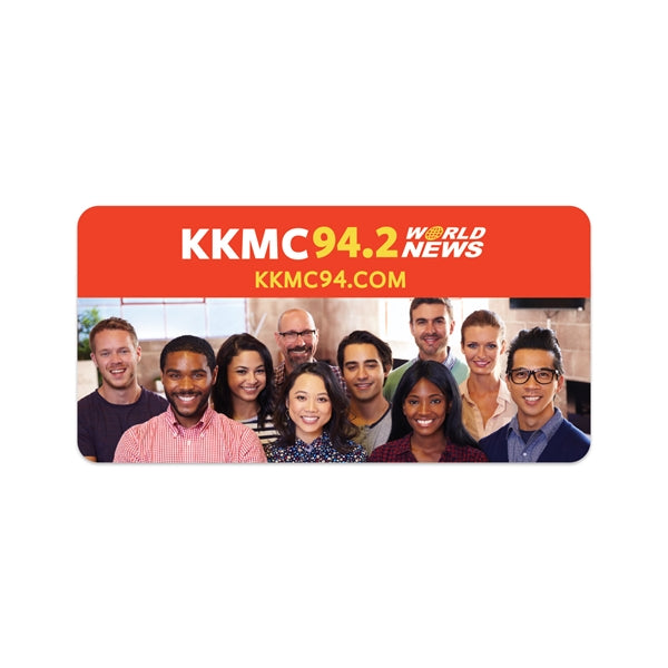Rectangle Sticker w/ Round Corners (1 1/2"x3") Digital