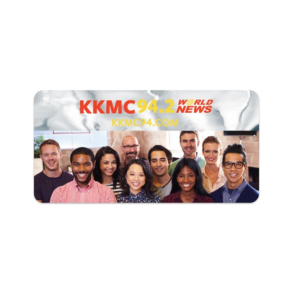Rectangle Sticker w/ Round Corners (1 1/2"x3") Digital
