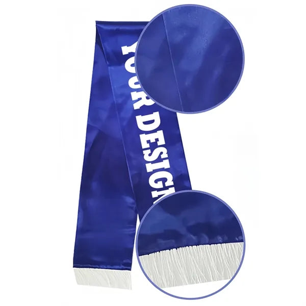 Football Fan Scarf With Fringe