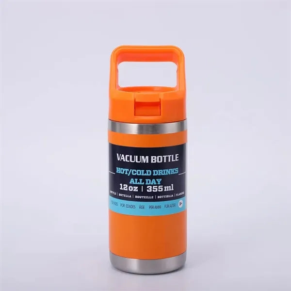 12oz Double Wall Vacuum Insulated Kids Water Bottle
