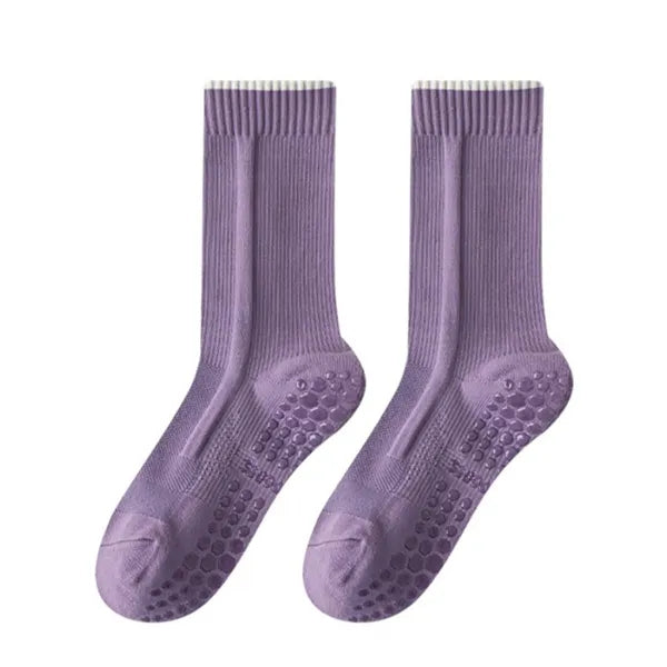 Warm Mid-Calf Terry Loop Yoga & Workout Socks