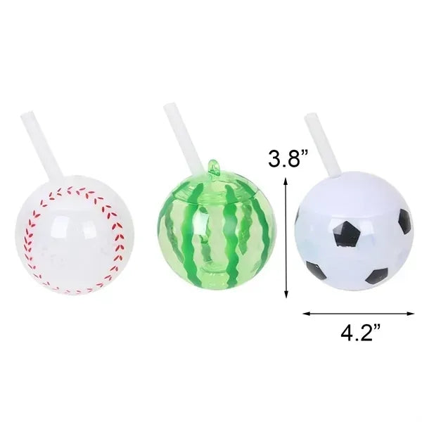 LED Illuminated Sports Theme Beverage Cup