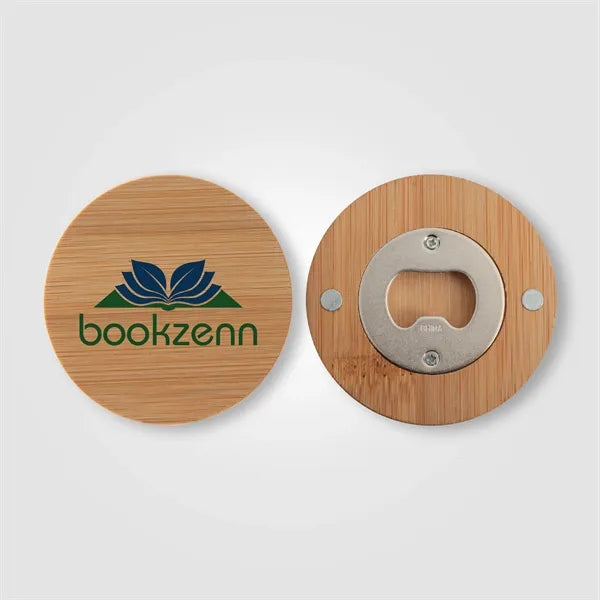 Bamboo Magnetic Bottle Opener
