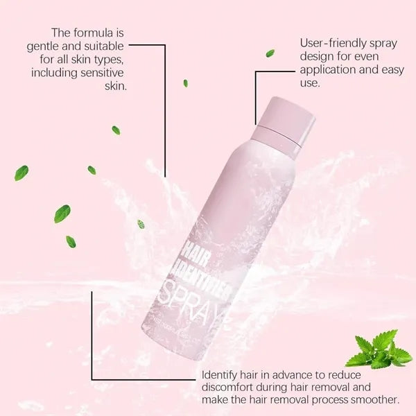 Hair Identifier Spray for Face Shaving