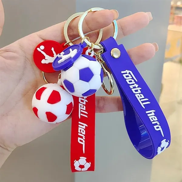 2026 Soccer Mini Ball Keychain Gift