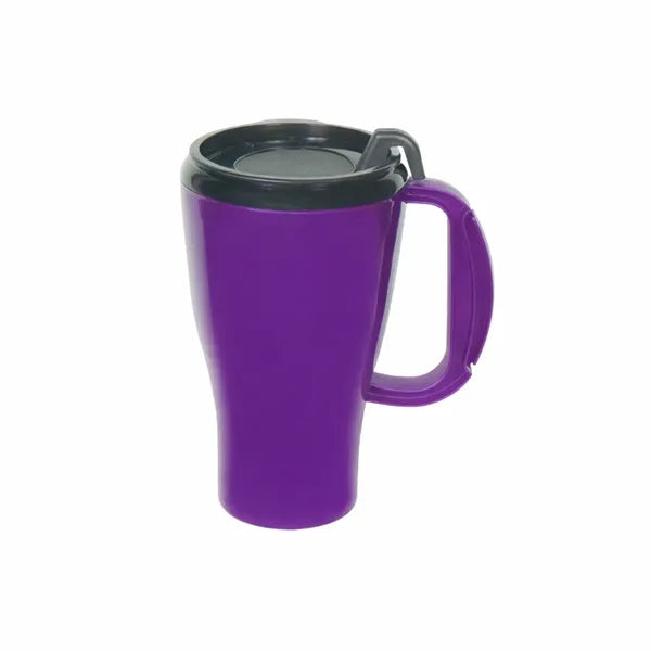 16 Oz. Double Wall Insulated Mug w/ Slider Lid