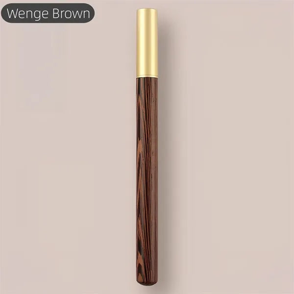 Elegant Wooden Metal Brass Fine Point Pen Gift Art