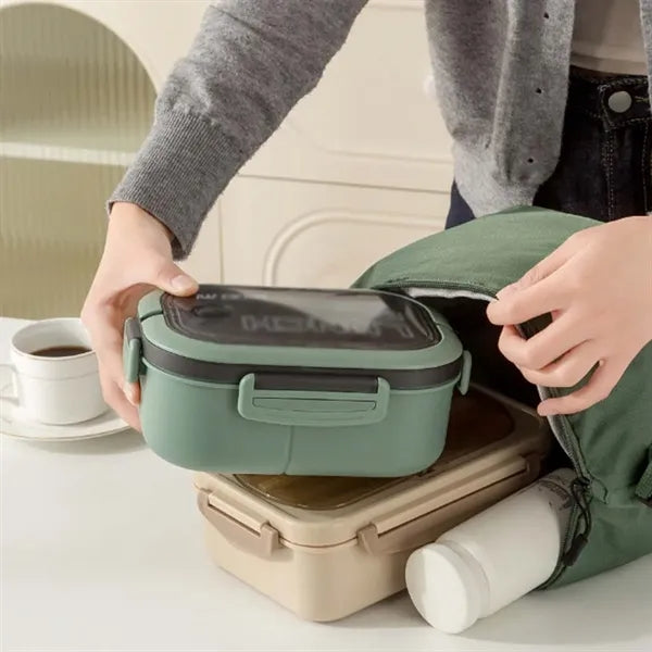 Oxford lunch bag with top handle portable for school office