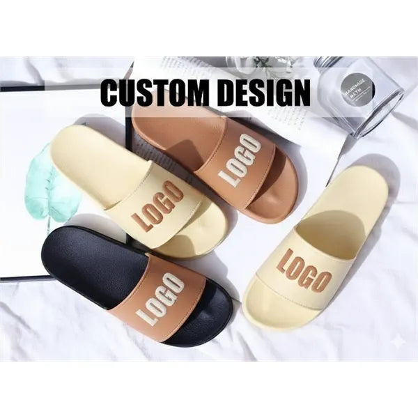 Logo Summer Men Slipper Sublimated Shoes Clogs