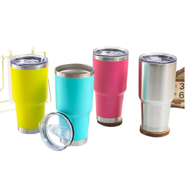 30oz Stainless Steel Tumbler with Lid