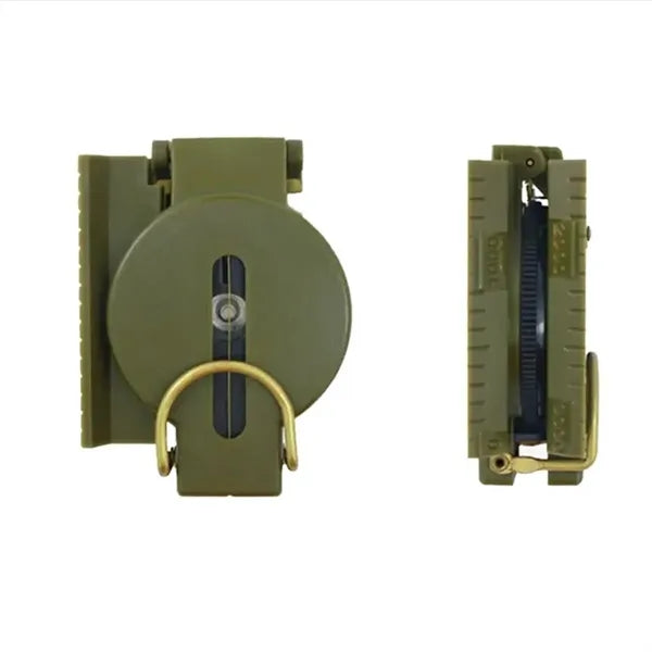 Military-Grade Waterproof Compass with Luminous Dial