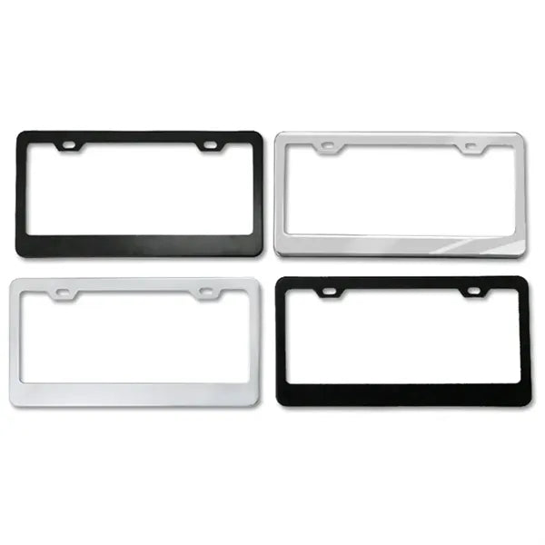 US Standard Stainless Steel License Plate Frame