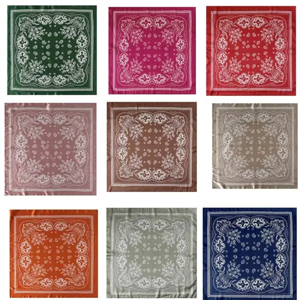Retro Versatile Square Scarf